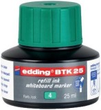 EDDING BTK 25 Nachfülltusche - für Boardmarker, 25 ml, grün Nachfülltinte grün 25 ml