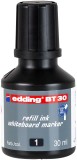 EDDING BT 30 Nachfülltusche - für Boardmarker, 30 ml, schwarz Nachfülltinte schwarz 30 ml