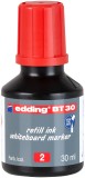 EDDING BT 30 Nachfülltusche - für Boardmarker, 30 ml, rot Nachfülltinte rot 30 ml