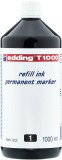 EDDING T 1000 Nachfülltinte - 1000 ml, schwarz Nachfülltinte schwarz 1000 ml