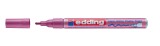 EDDING 751 Glanzlackmarker - 1 - 2 mm, pink-metallic Lackmarker pink-metallic 1 - 2 mm Rundspitze