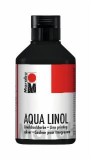 MARABU Aqua-Linoldruckfarbe, Schwarz 073, 250 ml Linoldruckfarbe 250 ml schwarz